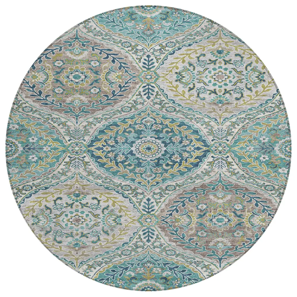 Chantille ACN1990 Teal 8' x 8' Rug