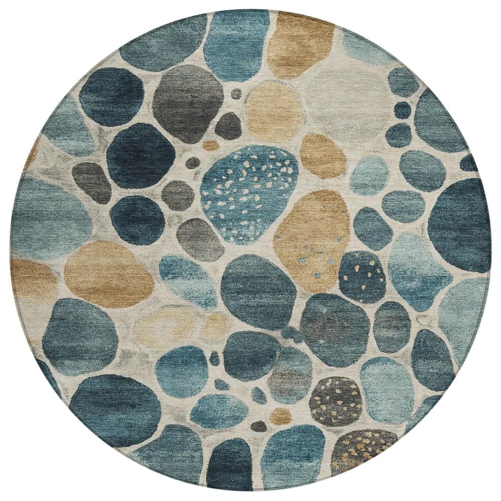 Chantille ACN1993 Teal 8' x 8' Rug