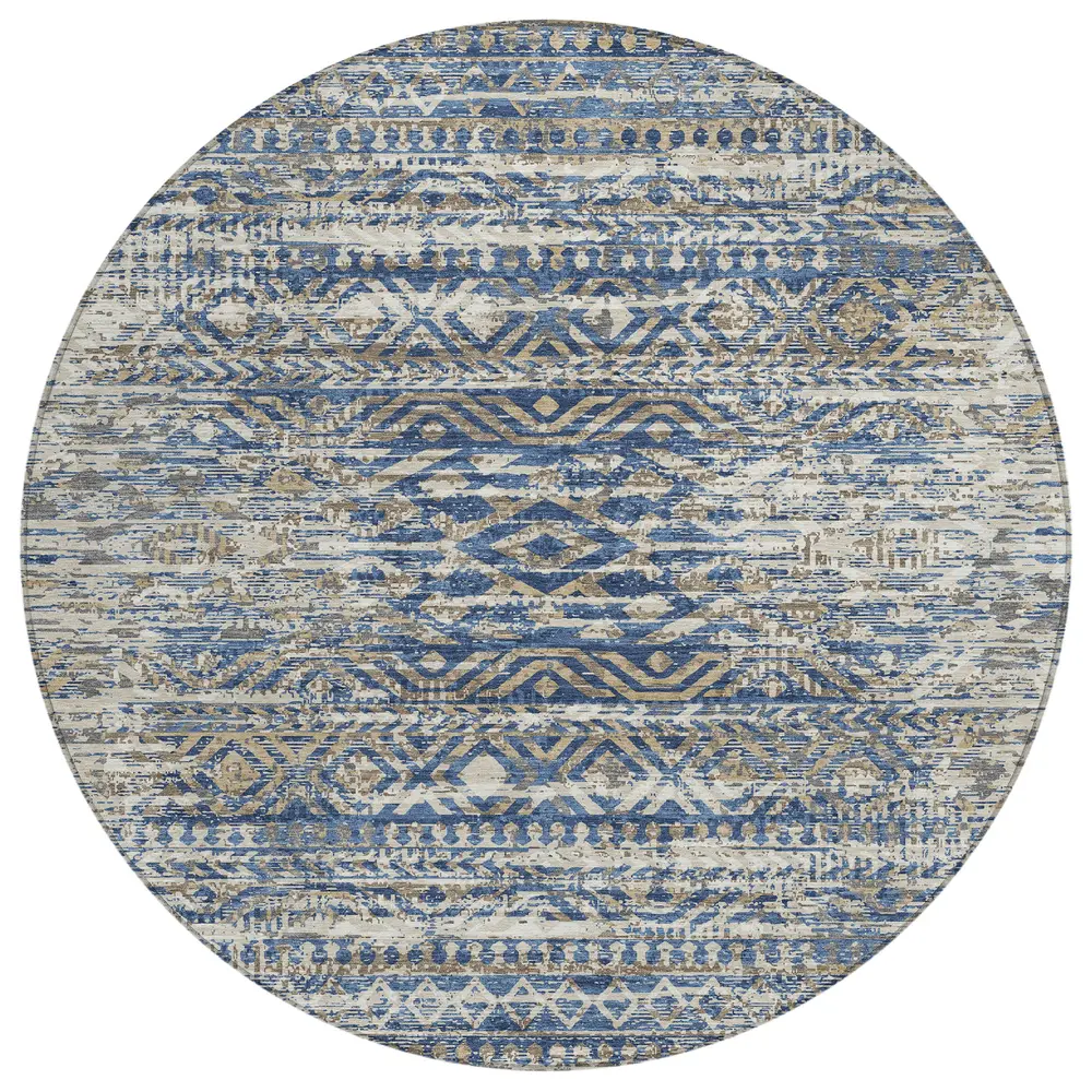 Chantille ACN1997 Blue 8' x 8' Rug