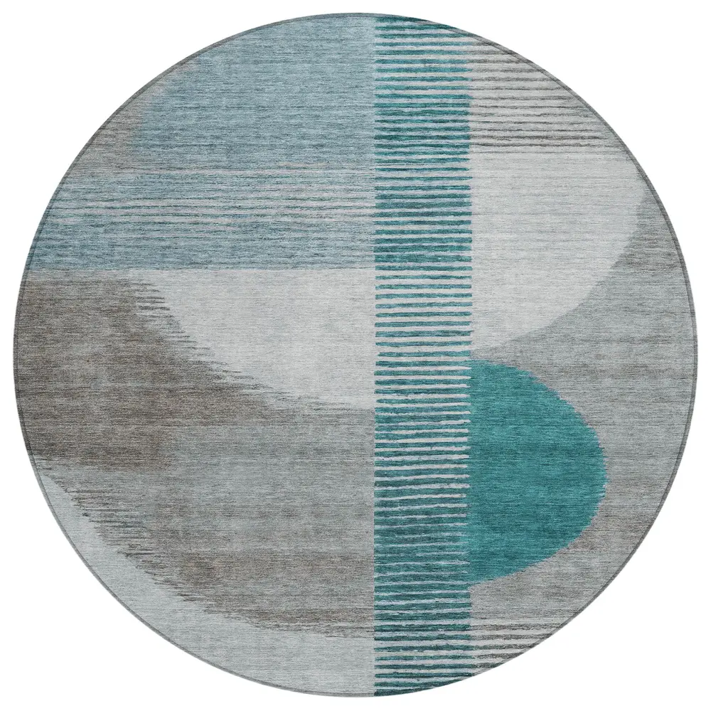 Chantille ACN2001 Teal 8' x 8' Rug