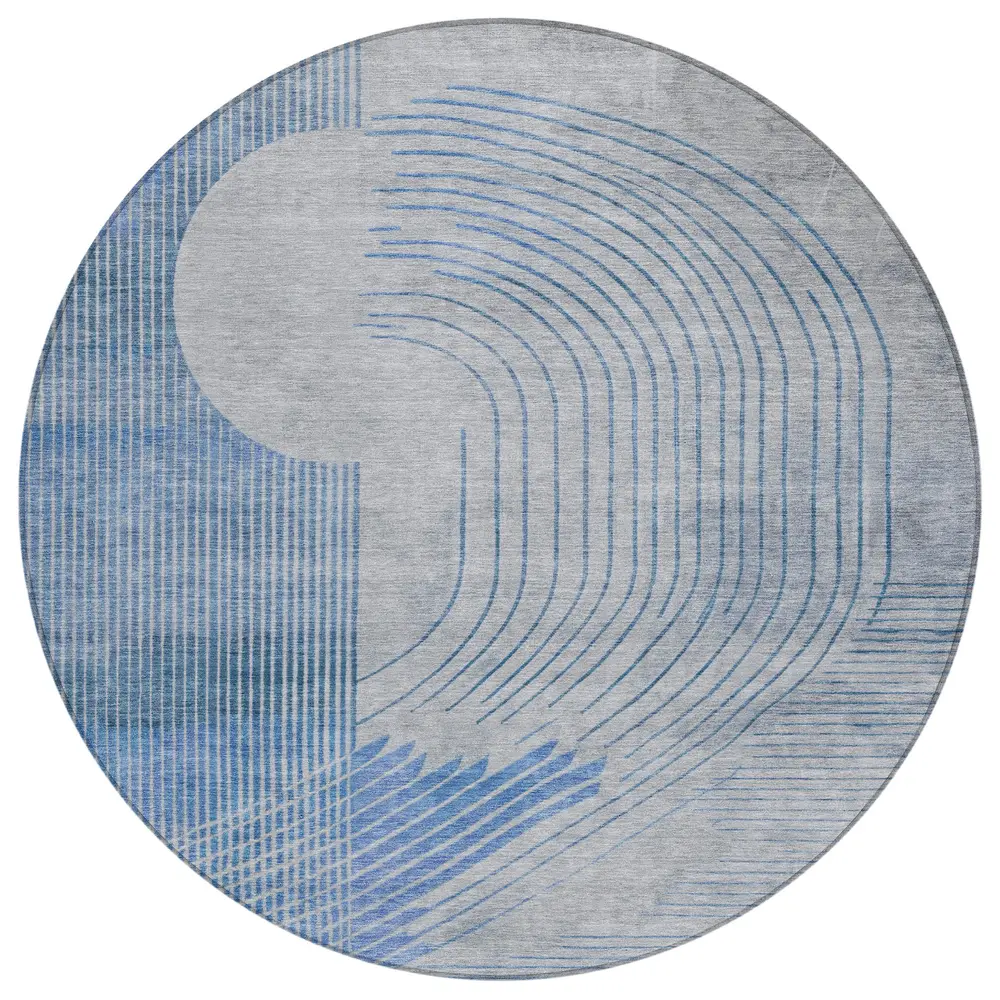 Chantille ACN2003 Blue 8' x 8' Rug
