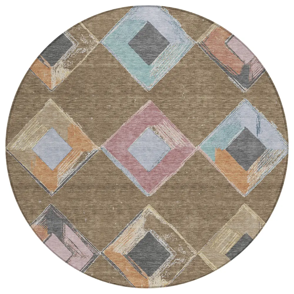 Chantille ACN2004 Brown 8' x 8' Rug