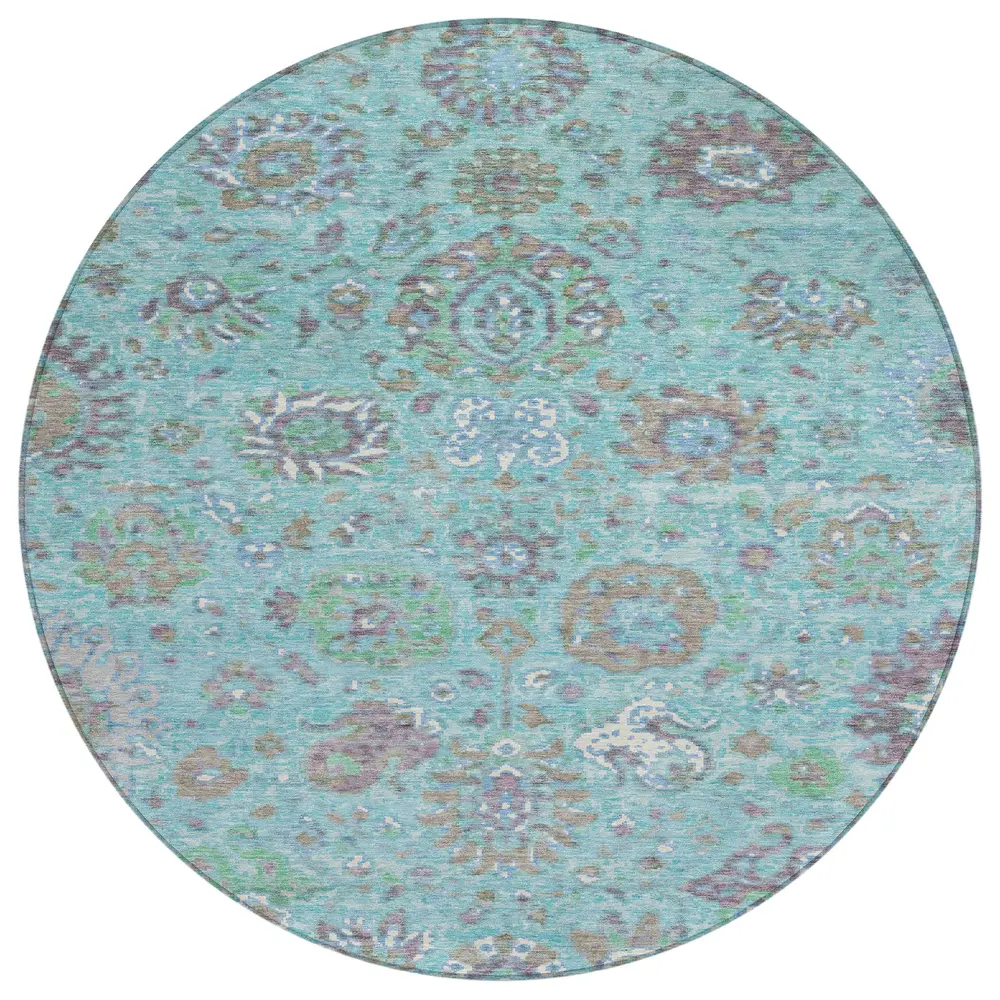 Chantille ACN2013 Teal 8' x 8' Rug