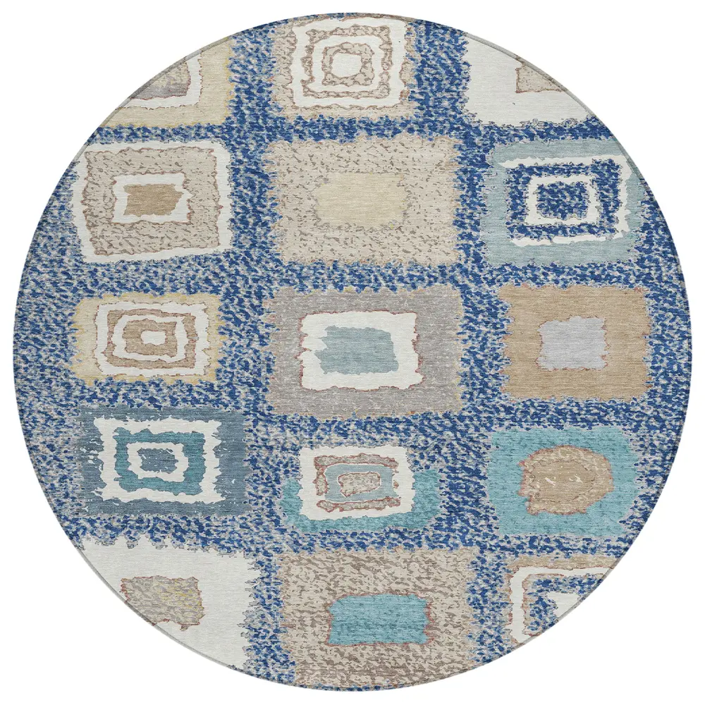 Chantille ACN2014 Navy 8' x 8' Rug