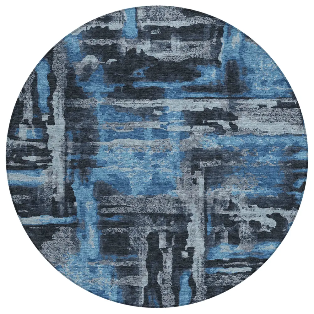 Chantille ACN2015 Black 8' x 8' Rug