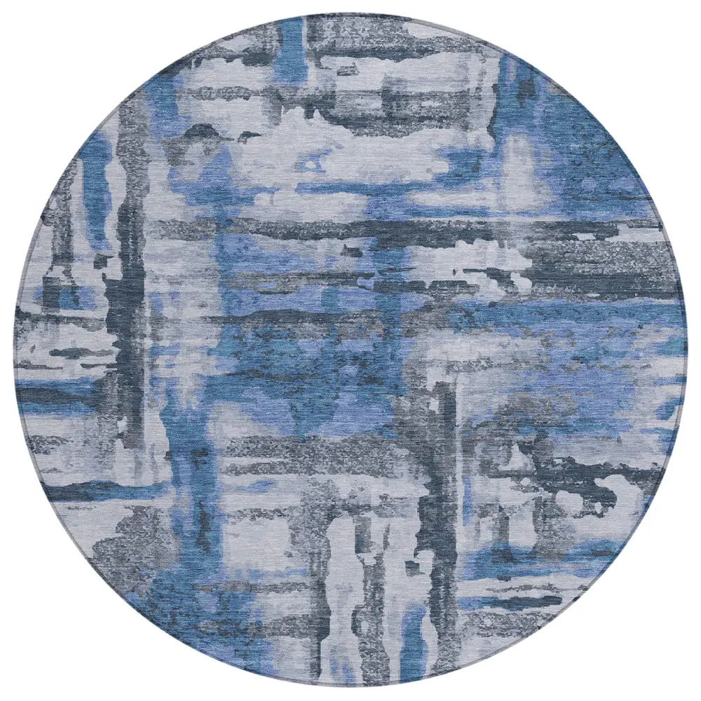 Chantille ACN2015 Blue 8' x 8' Rug