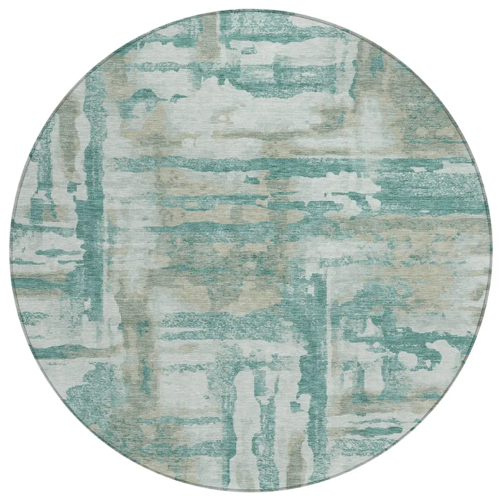 Chantille ACN2015 Teal 8' x 8' Rug