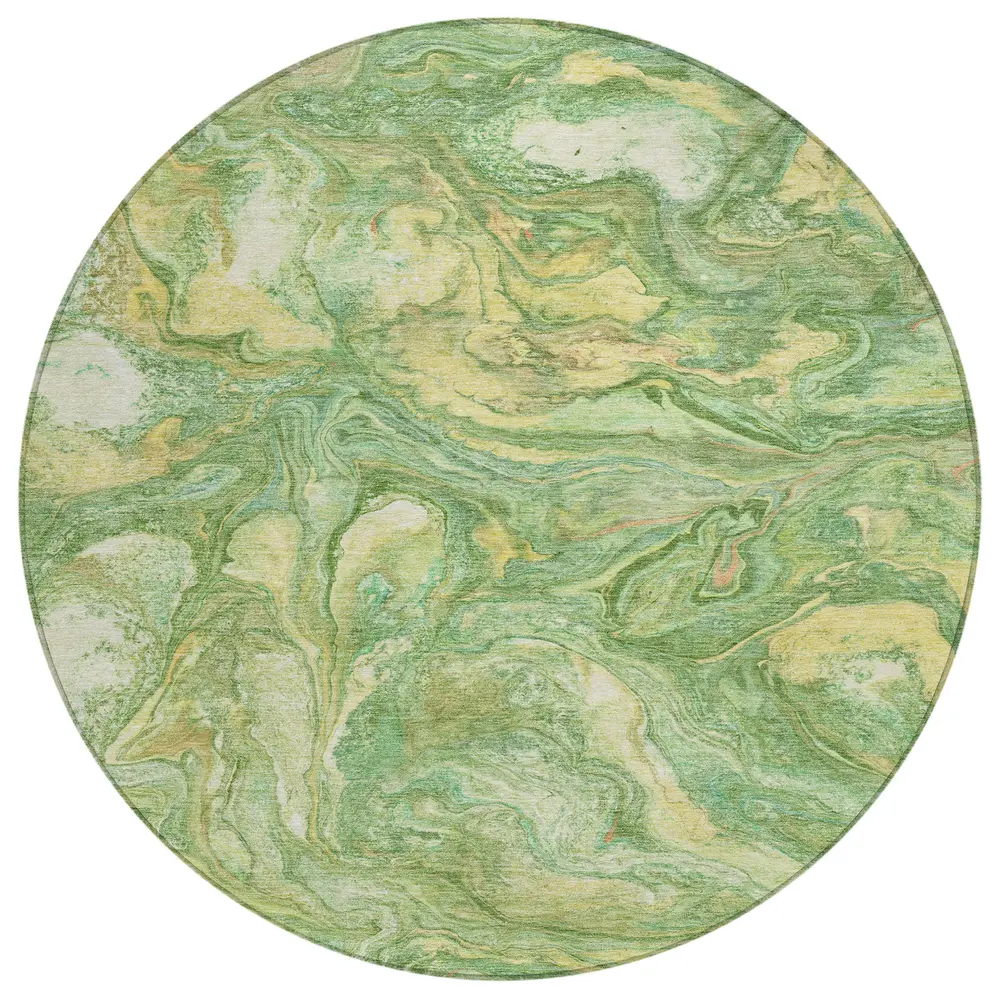 Chantille ACN2017 Green 8' x 8' Rug