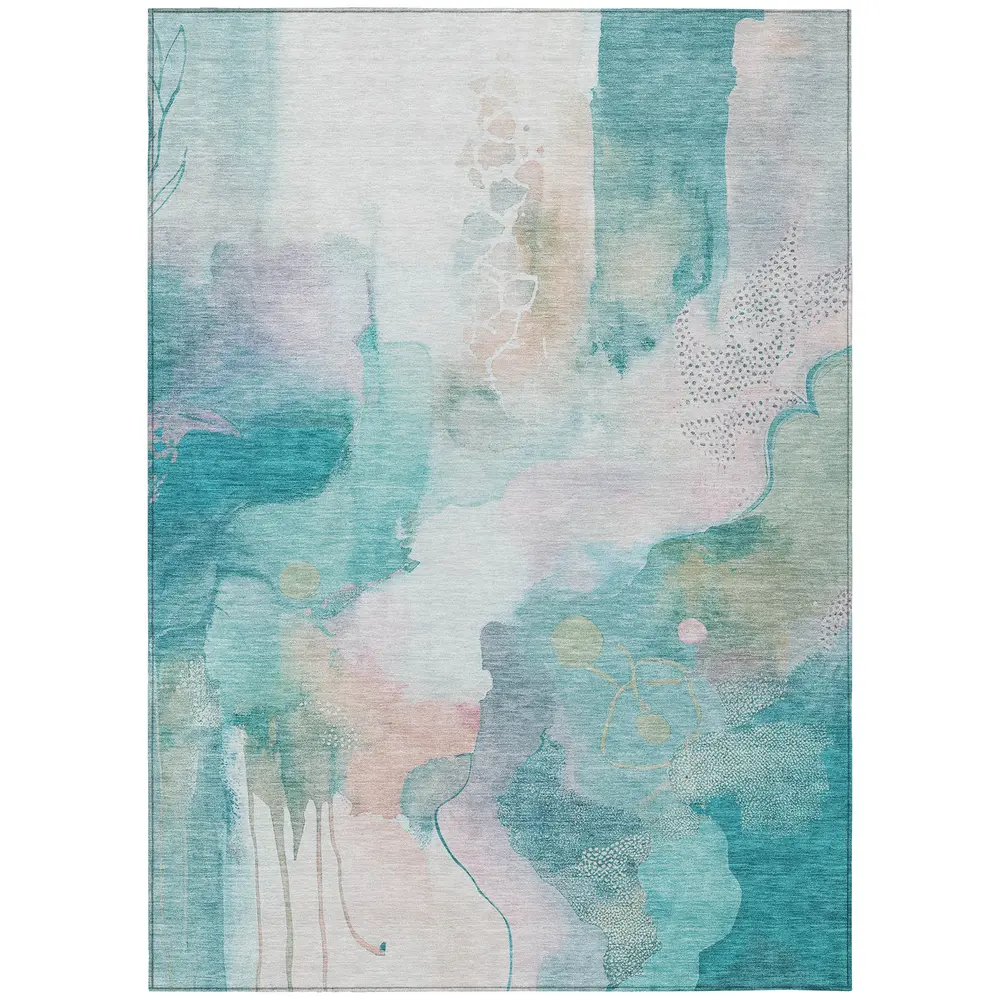 Chantille ACN2019 Turquoise 8' x 10' Rug