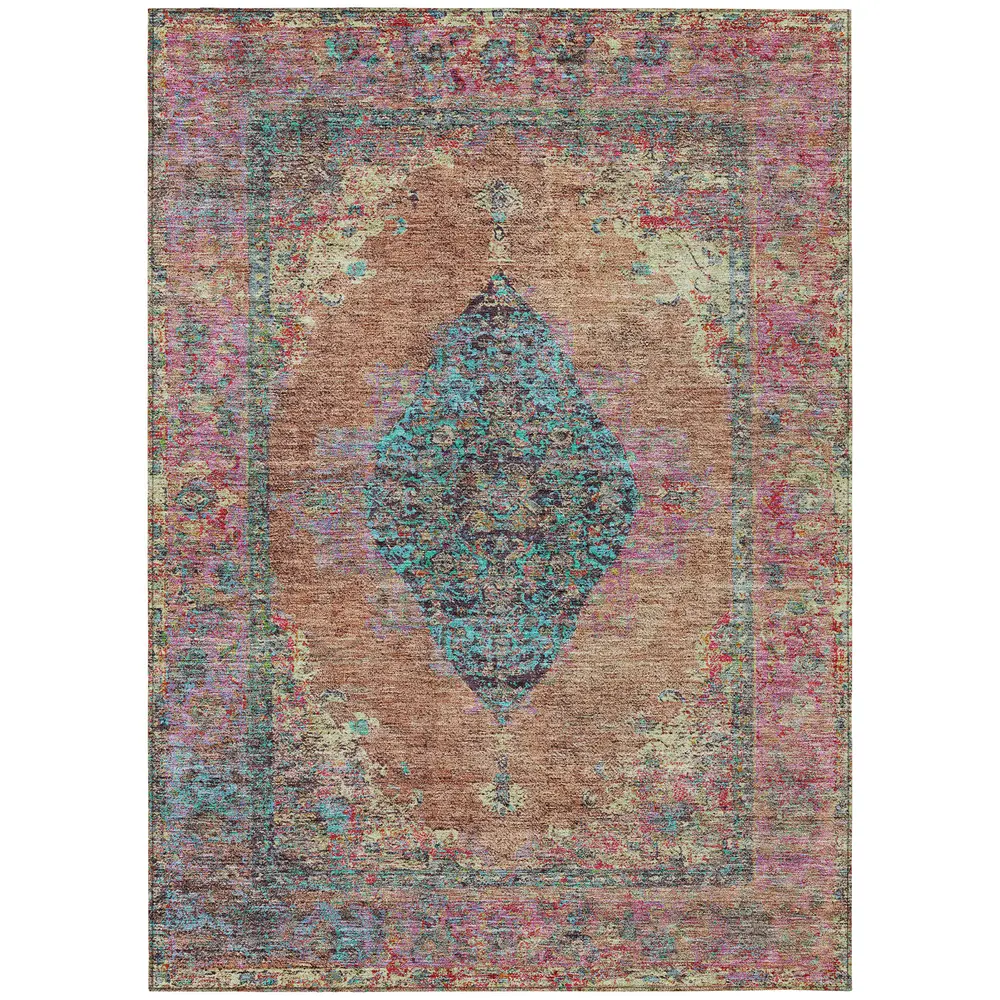 Chantille ACN2021 Orange 3' x 5' Rug