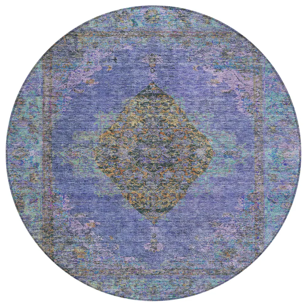 Chantille ACN2021 Purple 8' x 8' Rug