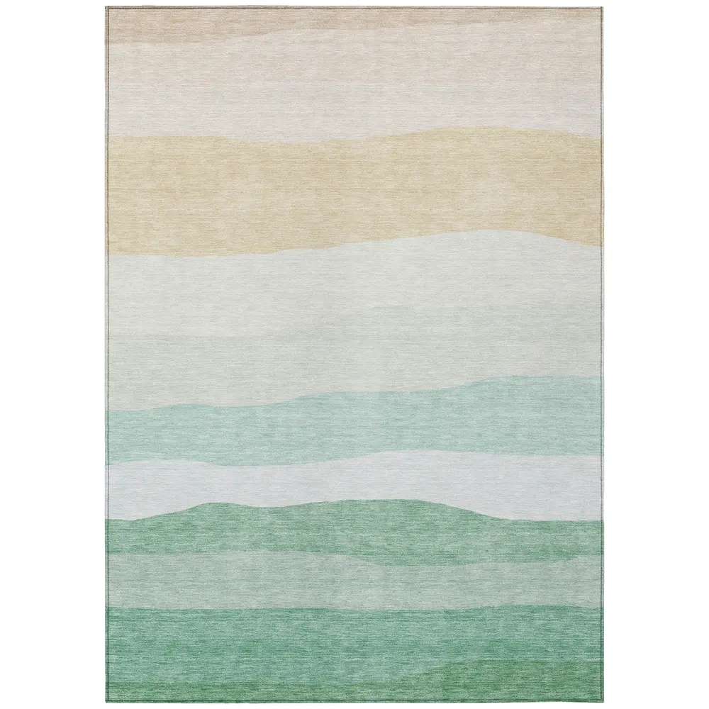 Chantille ACN2023 Teal 3' x 5' Rug