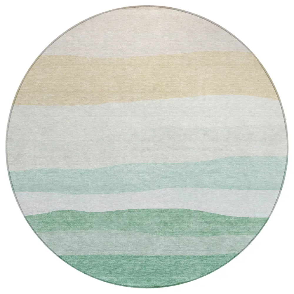 Chantille ACN2023 Teal 8' x 8' Rug