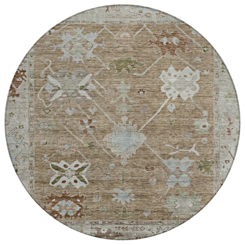 Chantille ACN2025 Brown 8' x 8' Rug