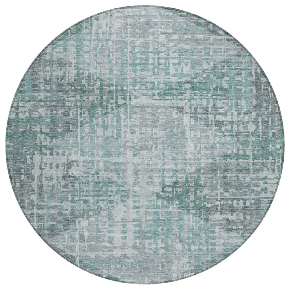 Chantille ACN2026 Teal 8' x 8' Rug