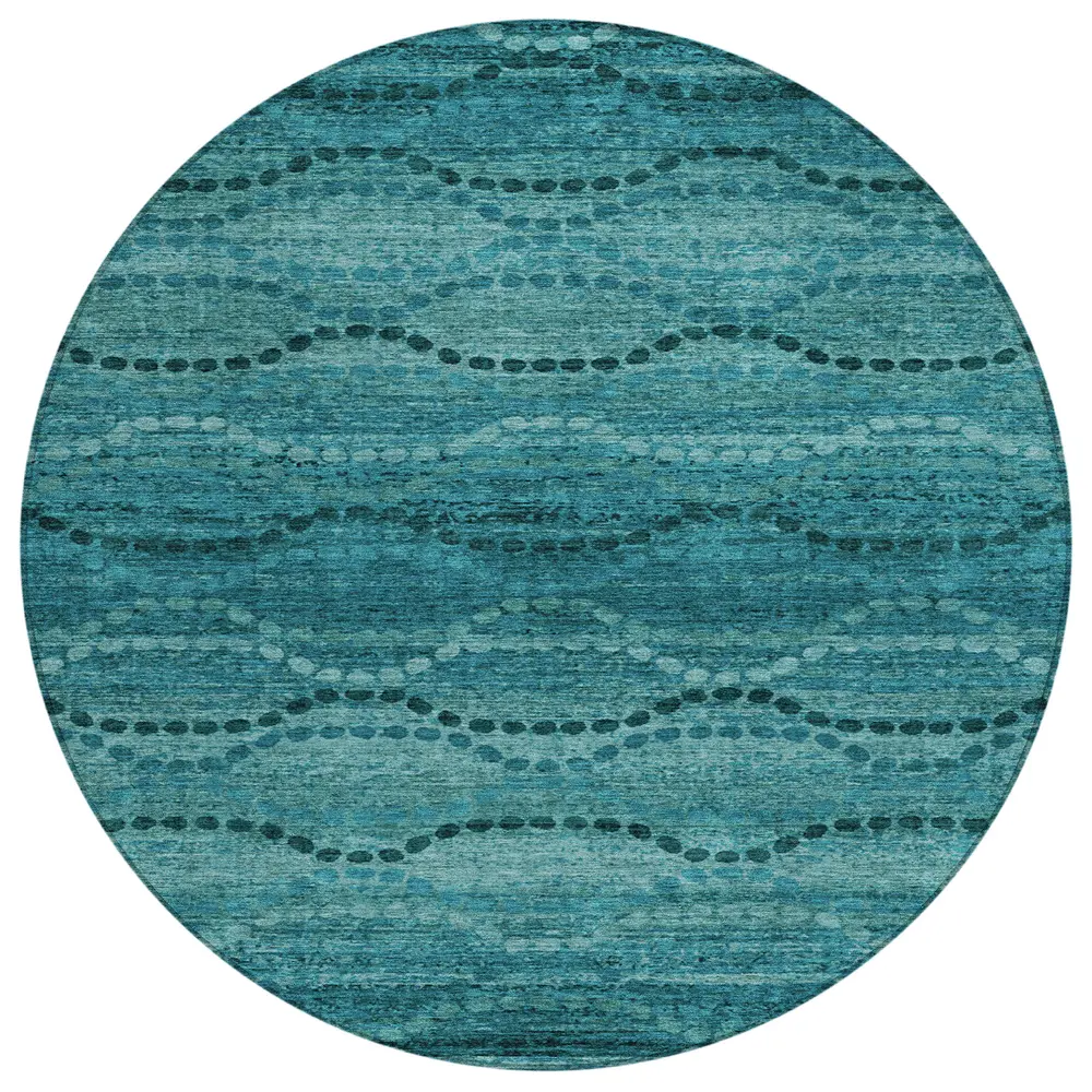 Chantille ACN2031 Turquoise 8' x 8' Rug