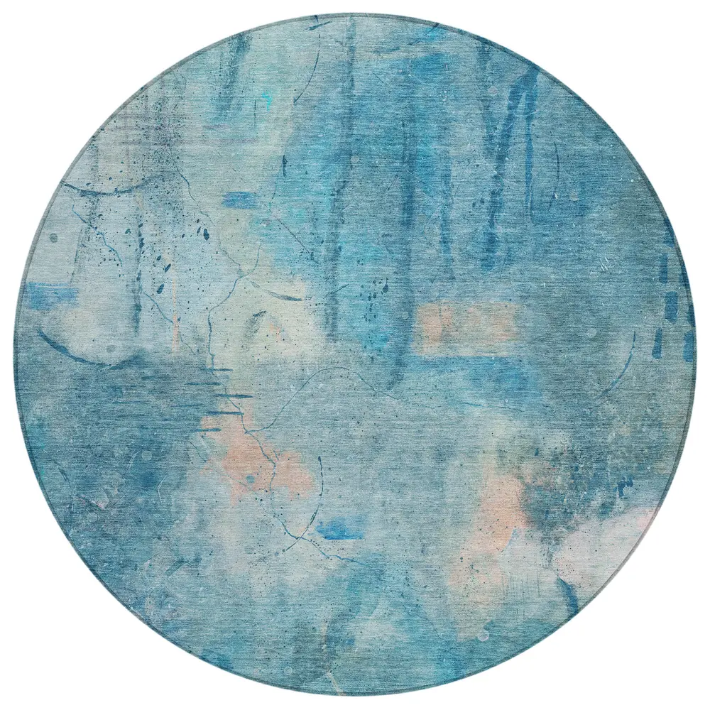 Chantille ACN2032 Blue 8' x 8' Rug