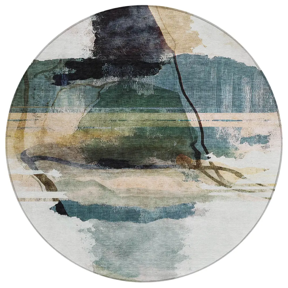 Chantille ACN2033 Green 8' x 8' Rug