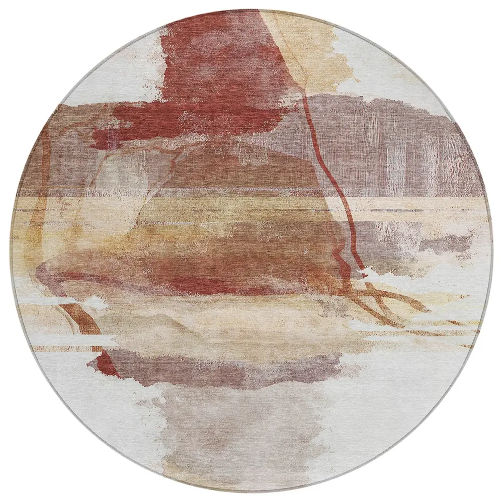 Chantille ACN2033 Terracotta 8' x 8' Rug