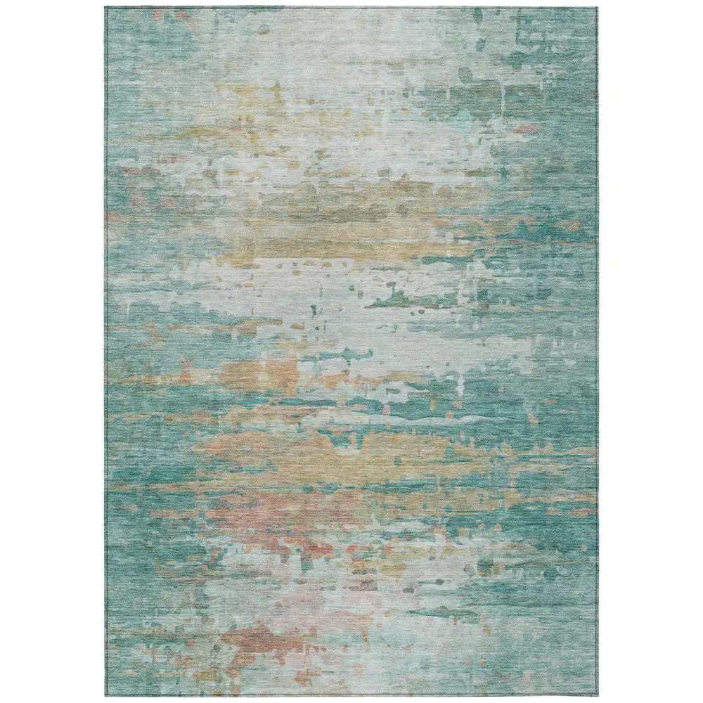 Chantille ACN2034 Teal 5' x 7'6