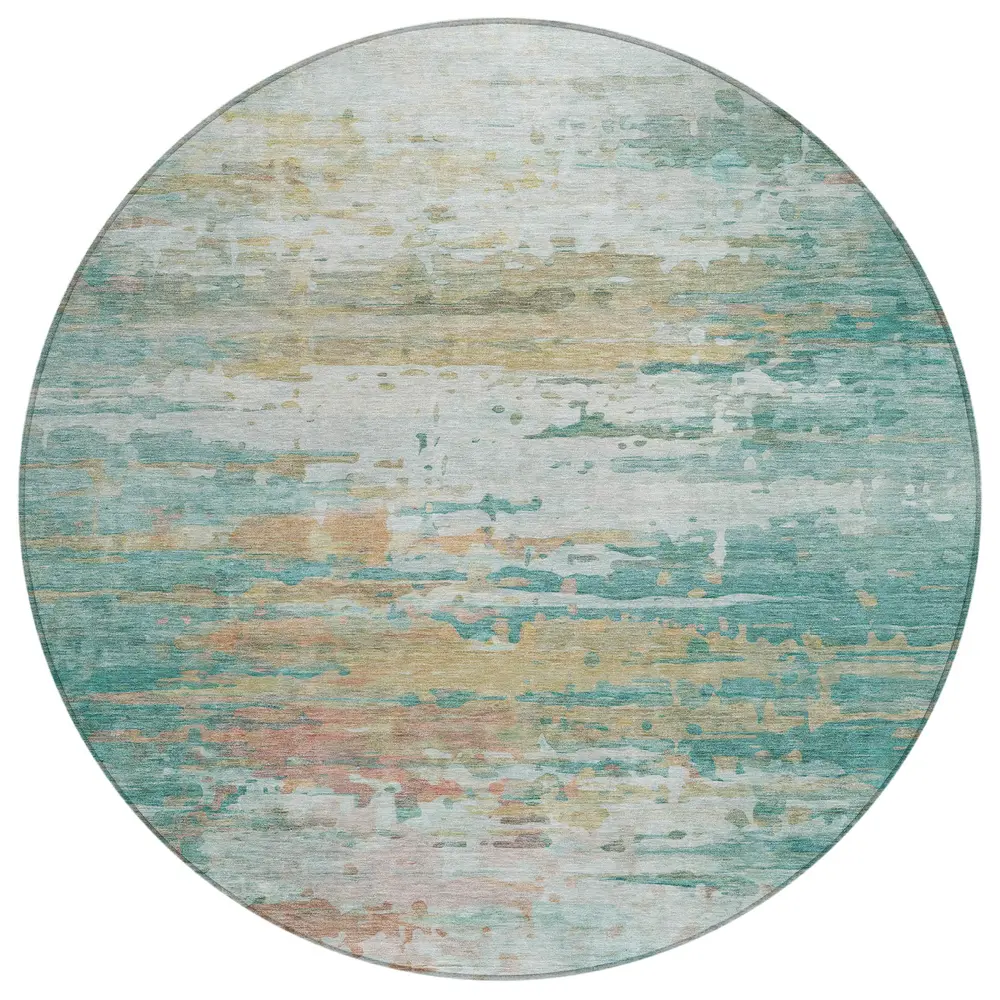 Chantille ACN2034 Teal 8' x 8' Rug
