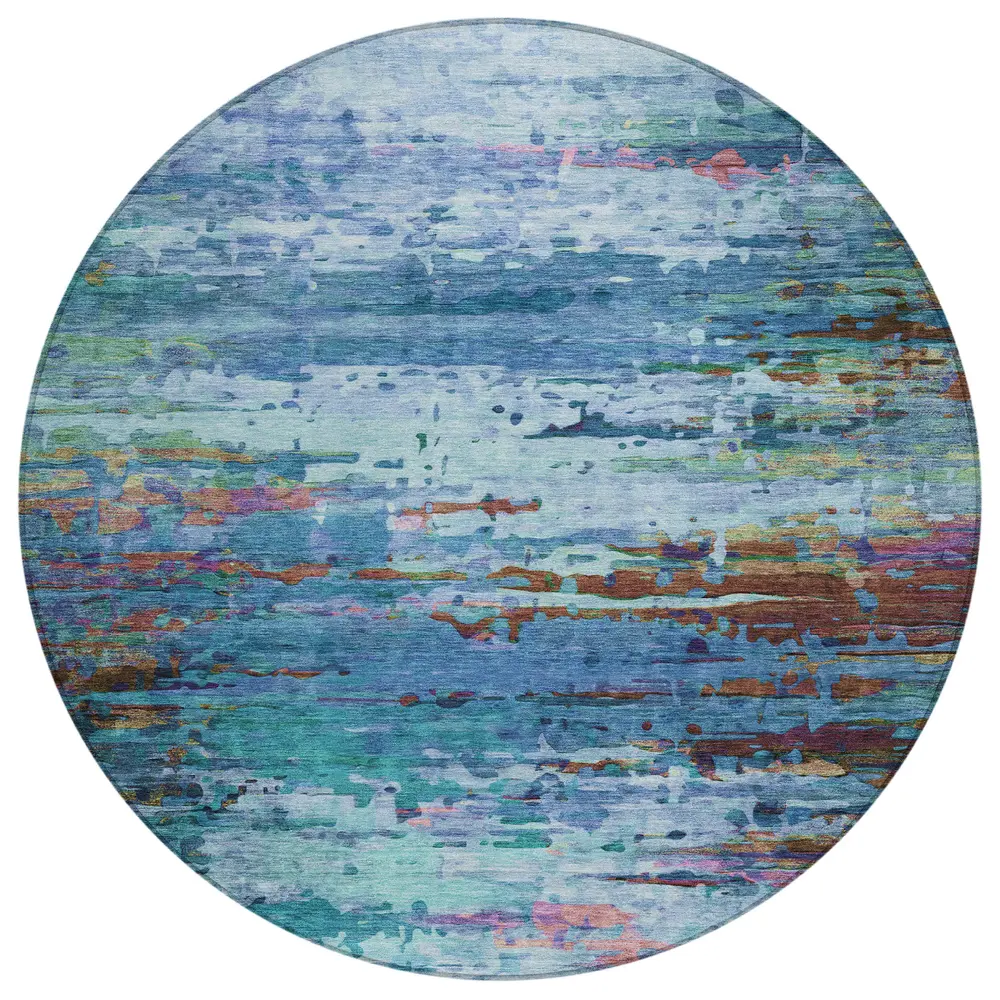 Chantille ACN2035 Blue 8' x 8' Rug