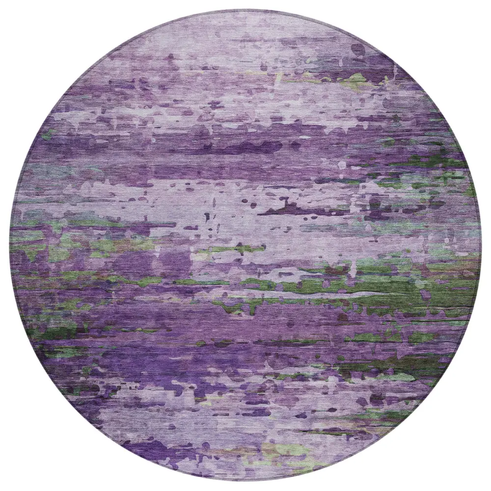 Chantille ACN2035 Purple 8' x 8' Rug