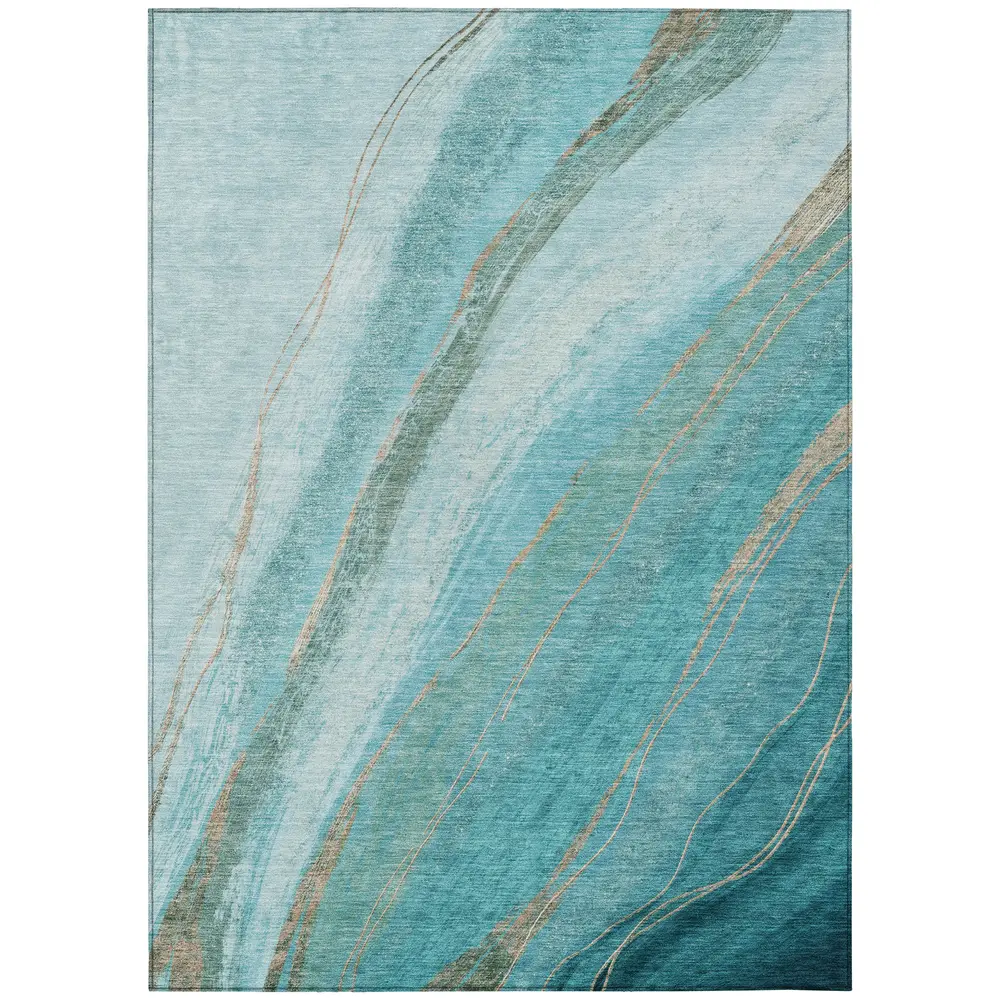 Chantille ACN2036 Turquoise 9' x 12' Rug