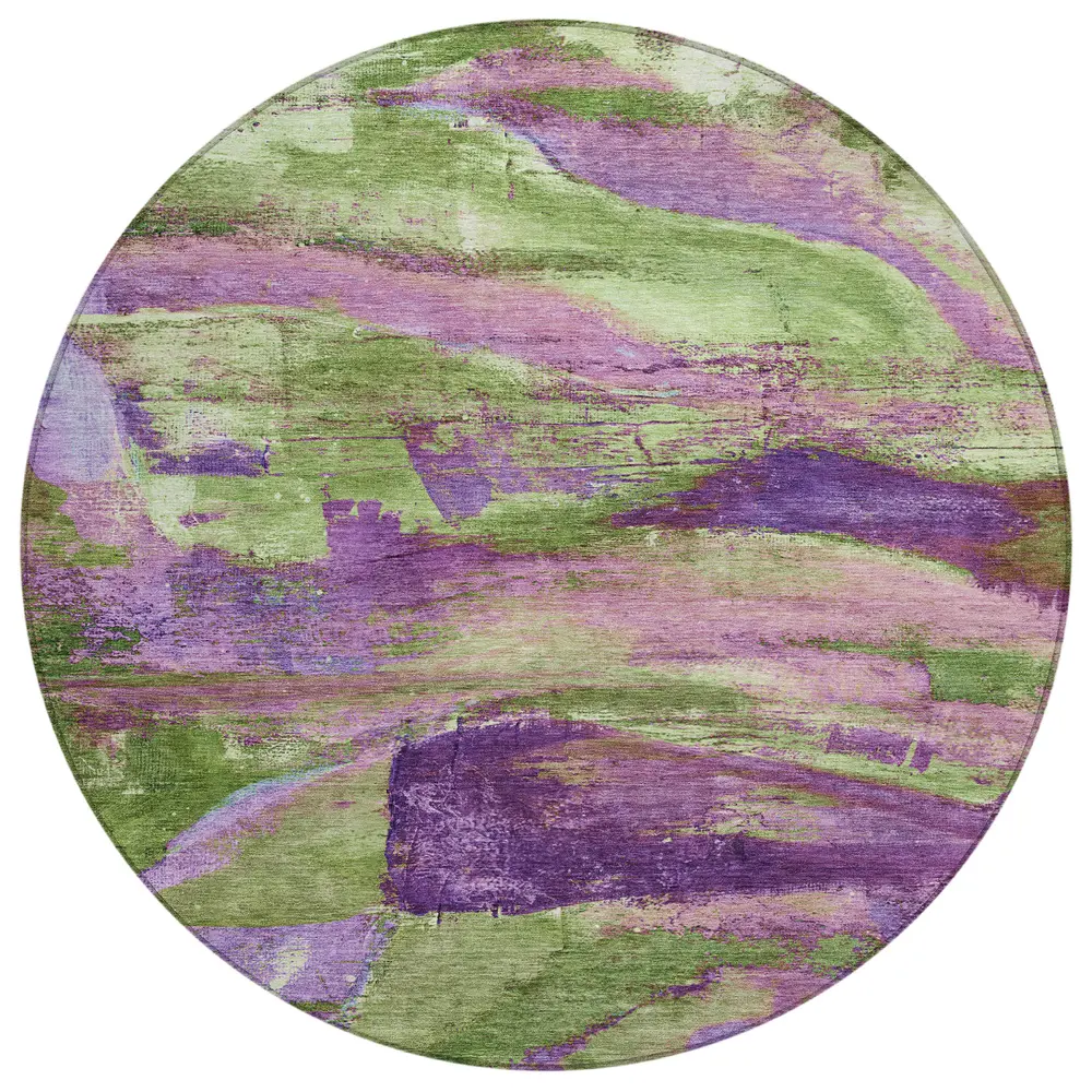 Chantille ACN2040 Purple 8' x 8' Rug