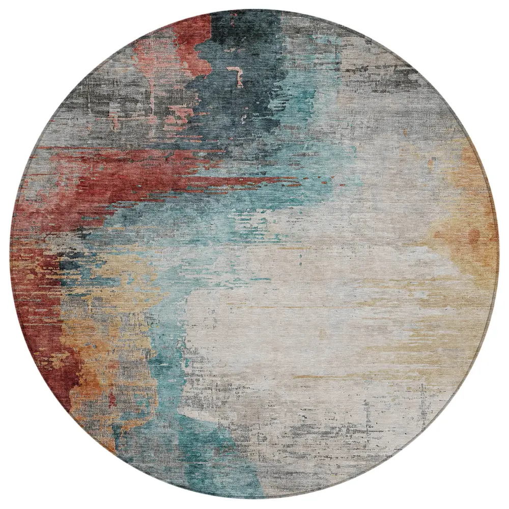 Chantille ACN2041 Teal 8' x 8' Rug