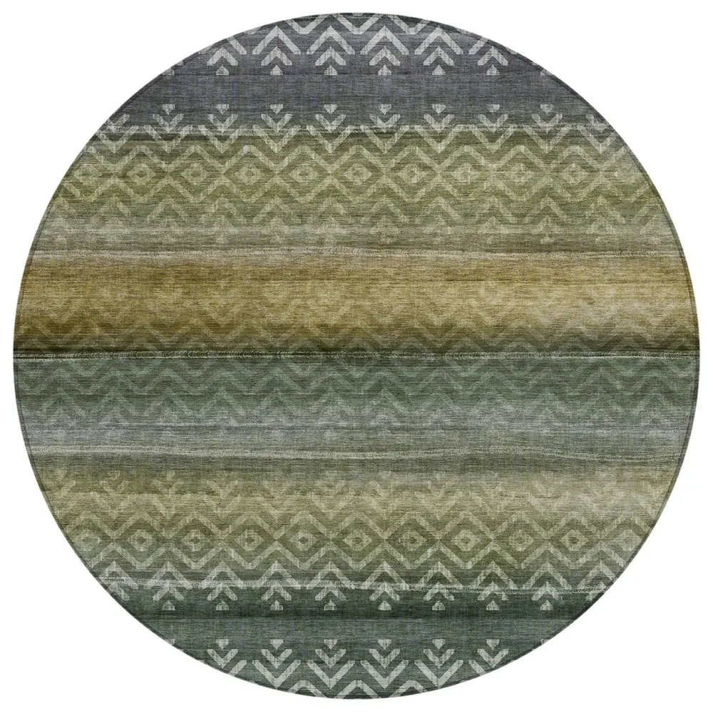 Chantille ACN2042 Green 8' x 8' Rug