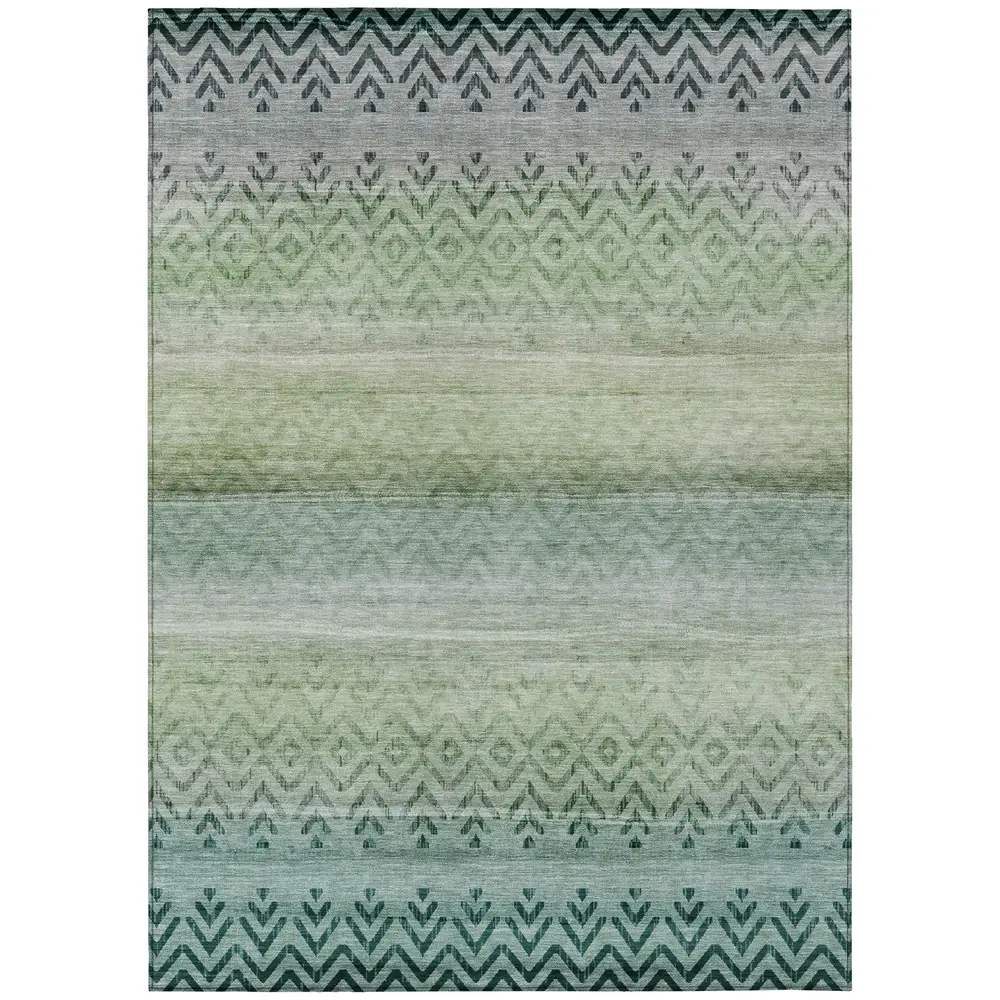 Chantille ACN2042 Teal 5' x 7'6