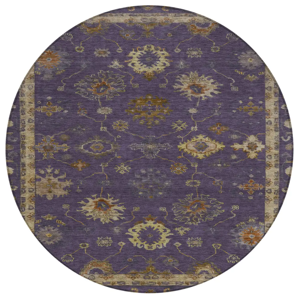 Chantille ACN2045 Eggplant 8' x 8' Rug