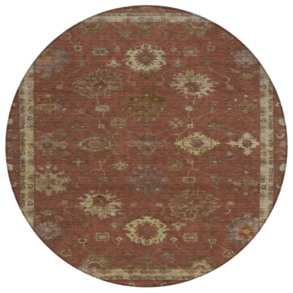 Chantille ACN2045 Paprika 8' x 8' Rug