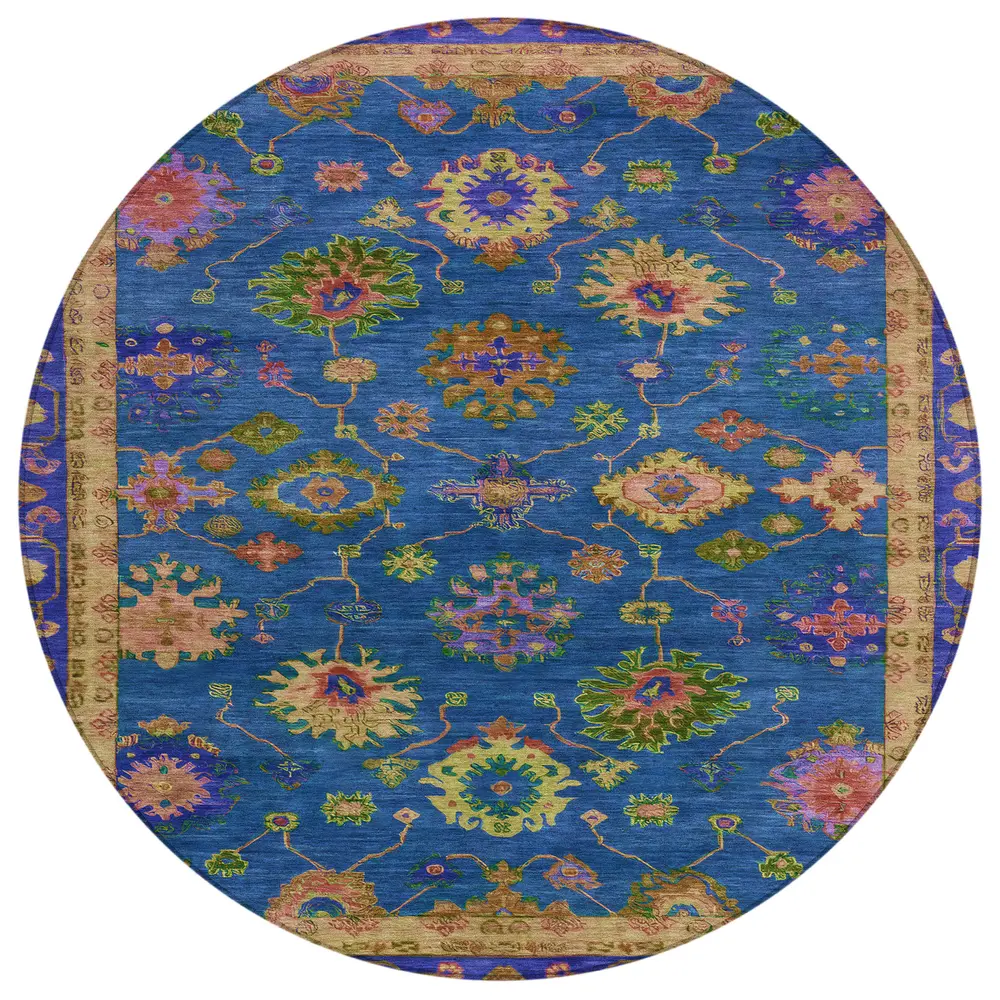 Chantille ACN2046 Blue 8' x 8' Rug