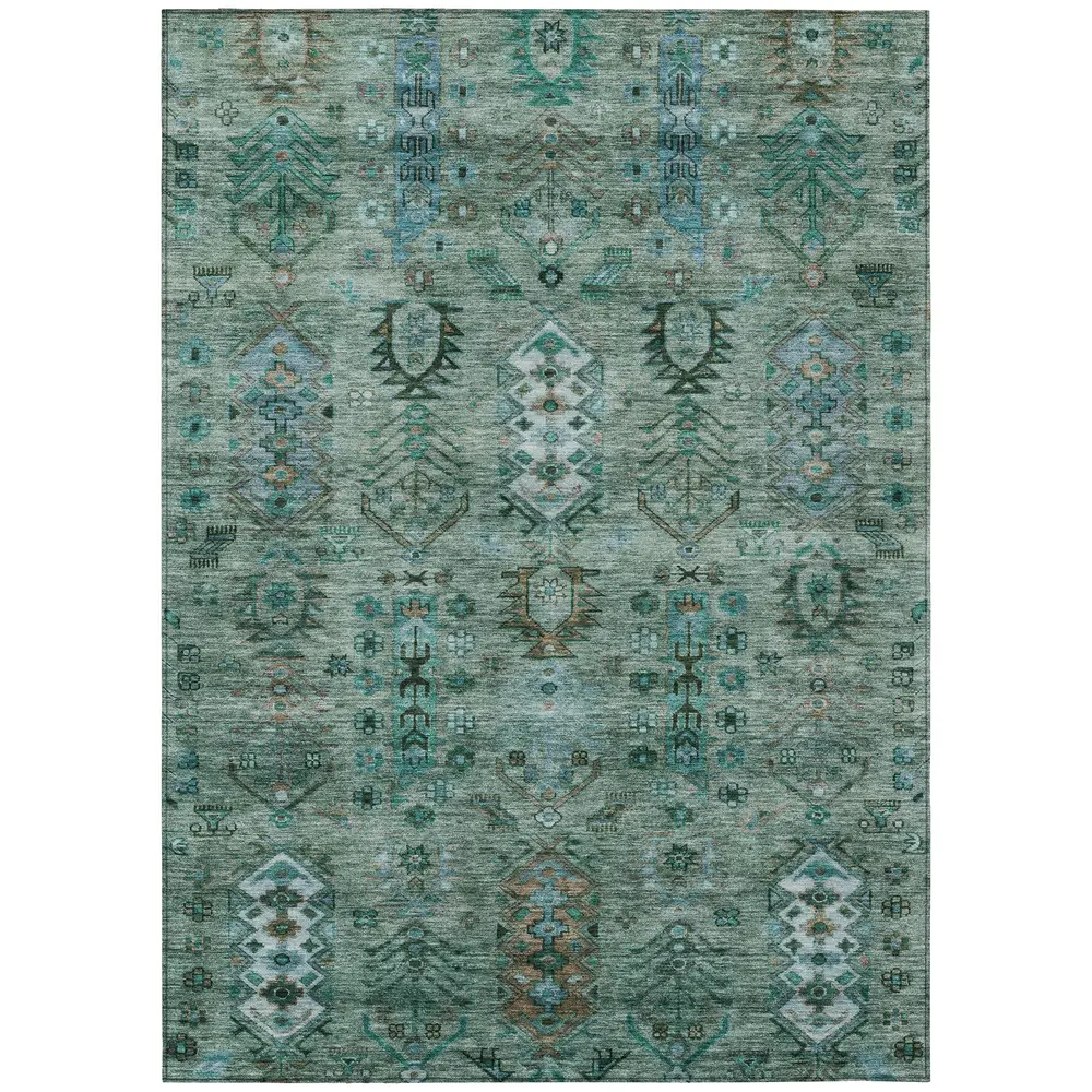 Chantille ACN2047 Green 5' x 7'6