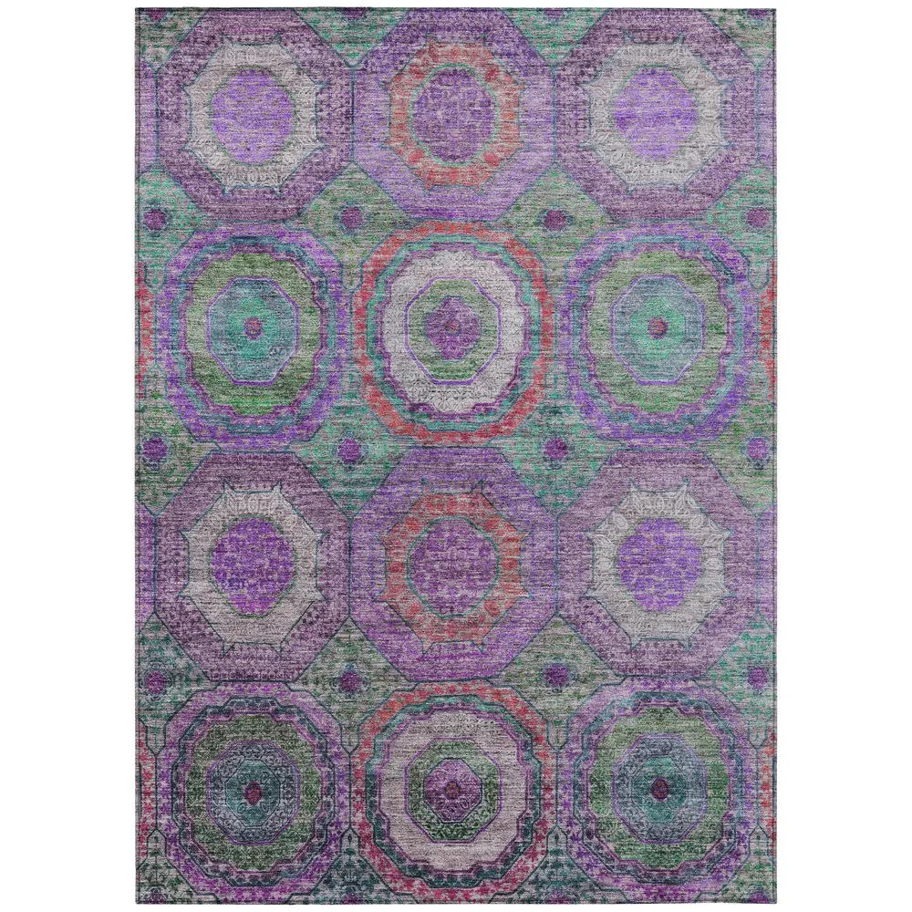 Chantille ACN2049 Purple 5' x 7'6