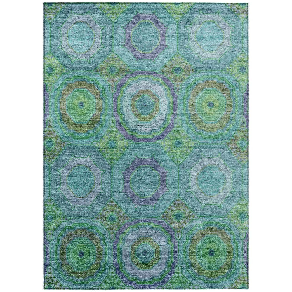 Chantille ACN2049 Teal 10' x 14' Rug