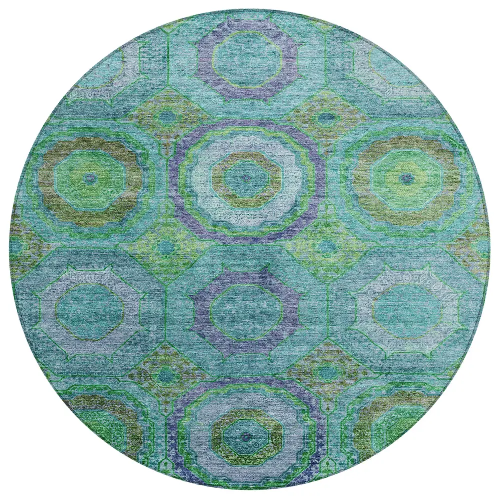 Chantille ACN2049 Teal 8' x 8' Rug