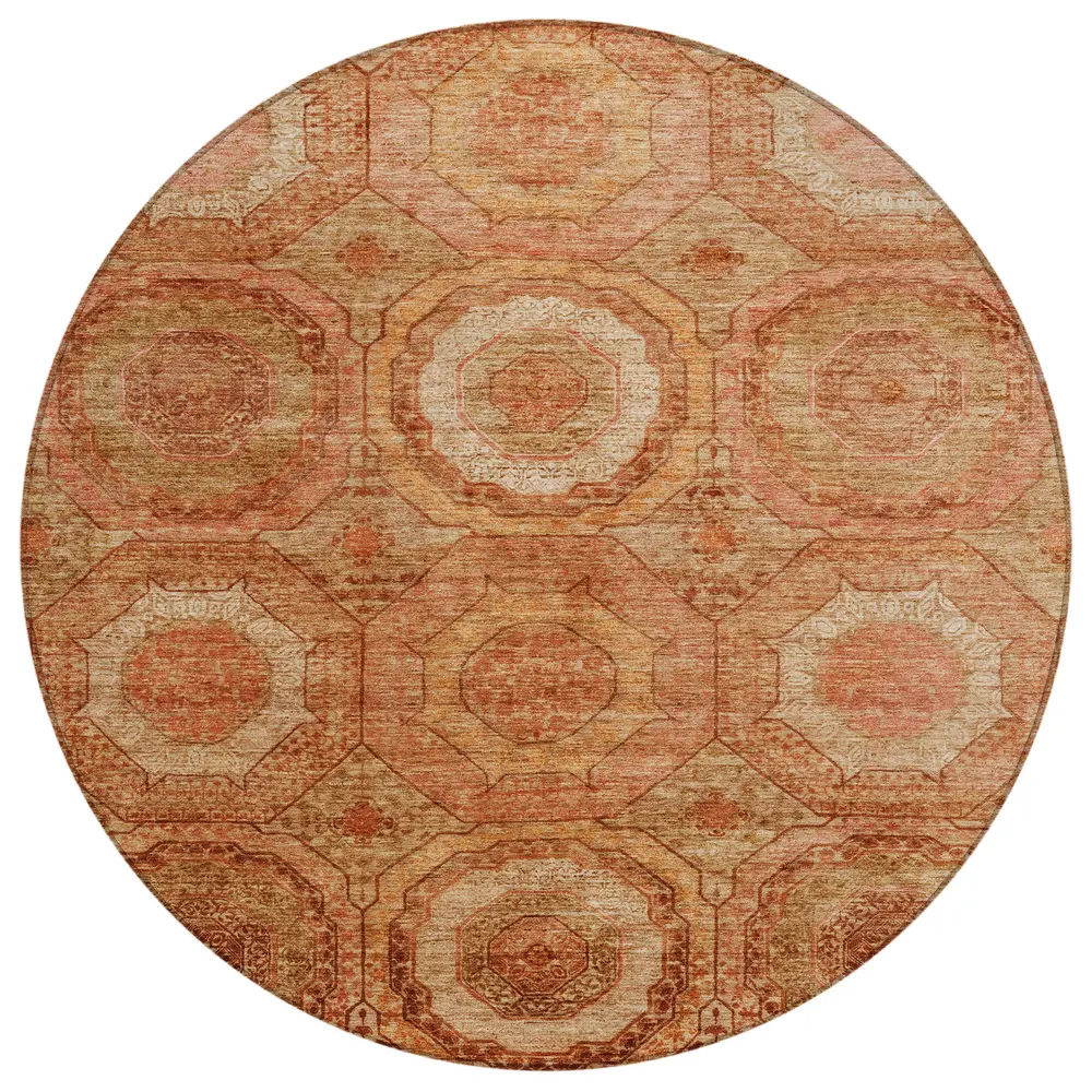 Chantille ACN2050 Terracotta 8' x 8' Rug