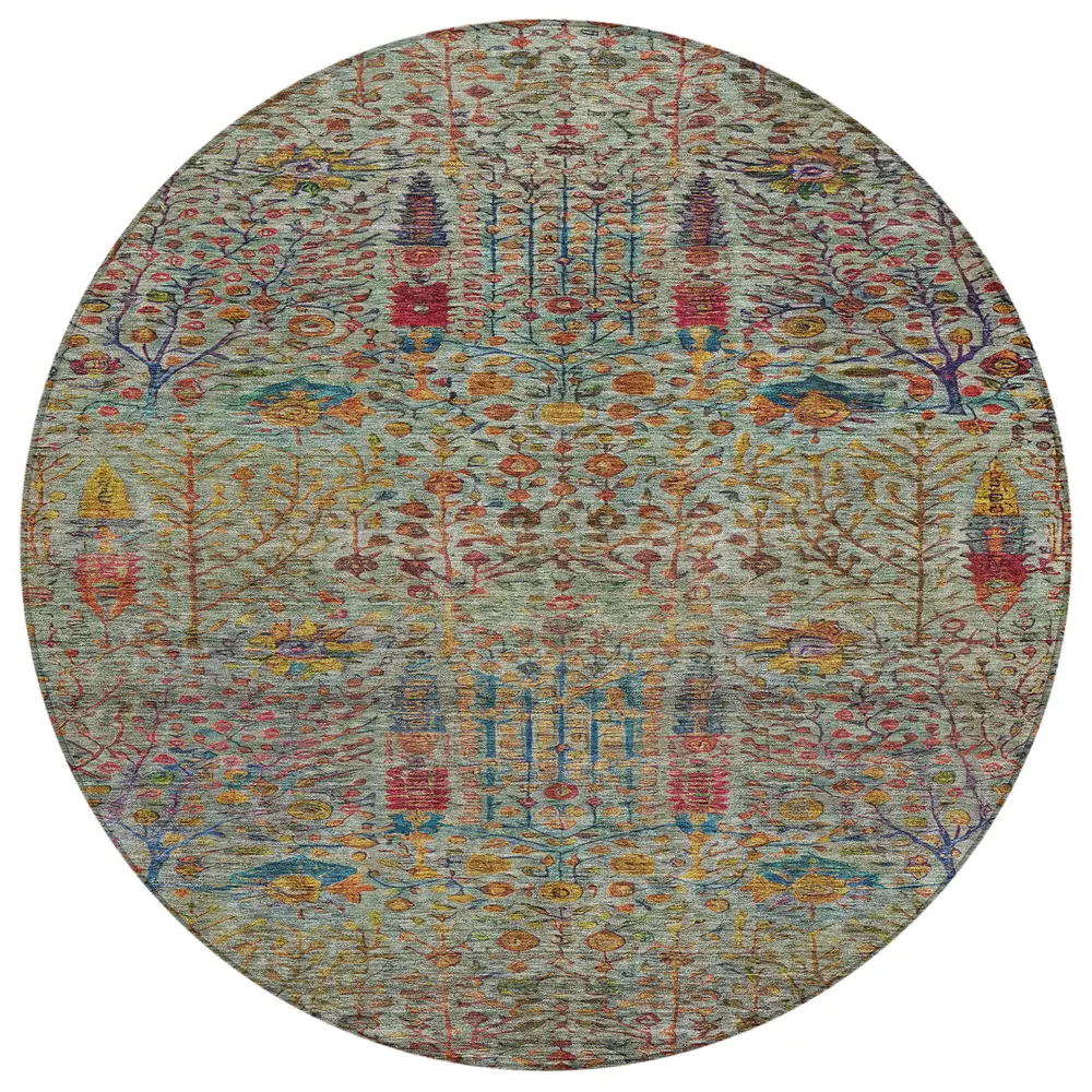 Chantille ACN2053 Green 8' x 8' Rug