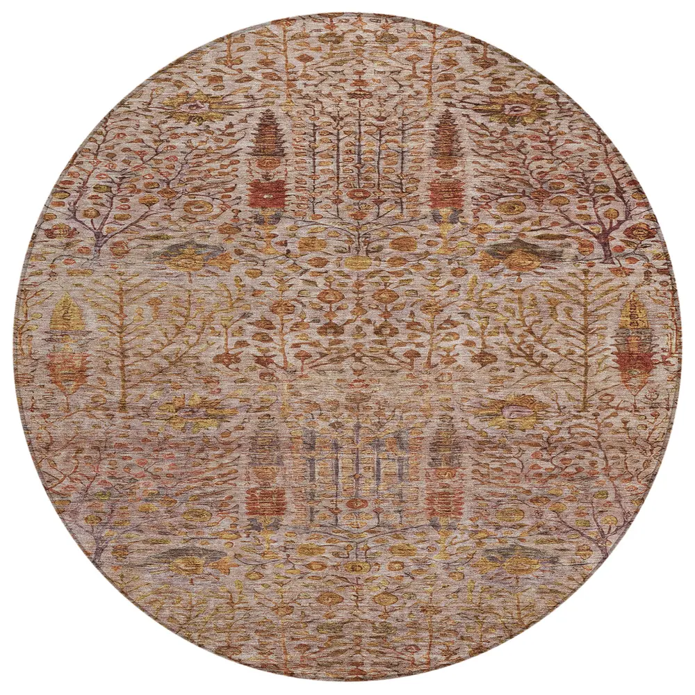 Chantille ACN2053 Terracotta 8' x 8' Rug