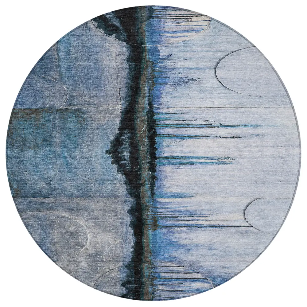 Chantille ACN2059 Blue 8' x 8' Rug