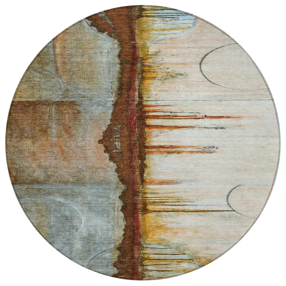 Chantille ACN2059 Rust 8' x 8' Rug