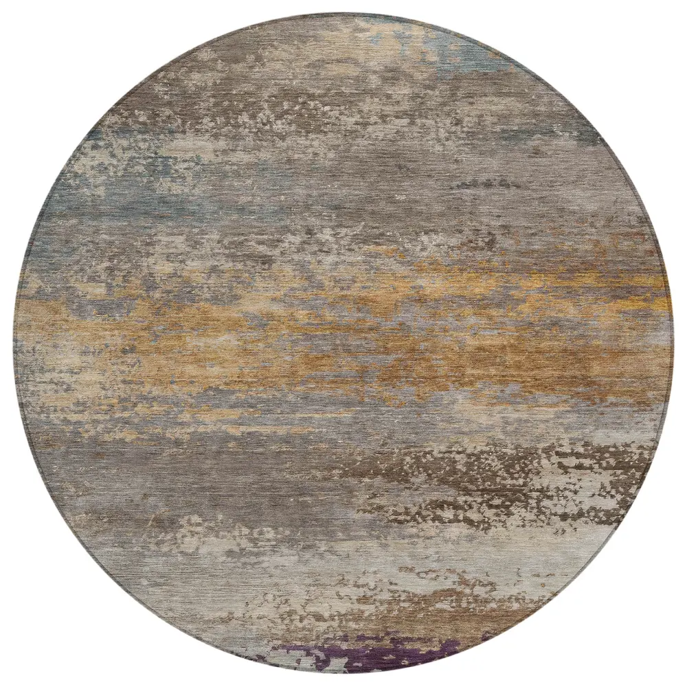 Chantille ACN2071 Brown 8' x 8' Rug