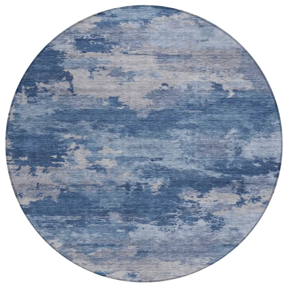 Chantille ACN2075 Navy 8' x 8' Rug