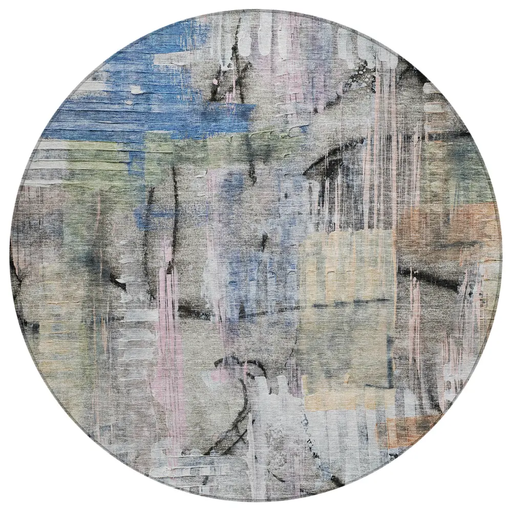 Chantille ACN2076 Blue 8' x 8' Rug