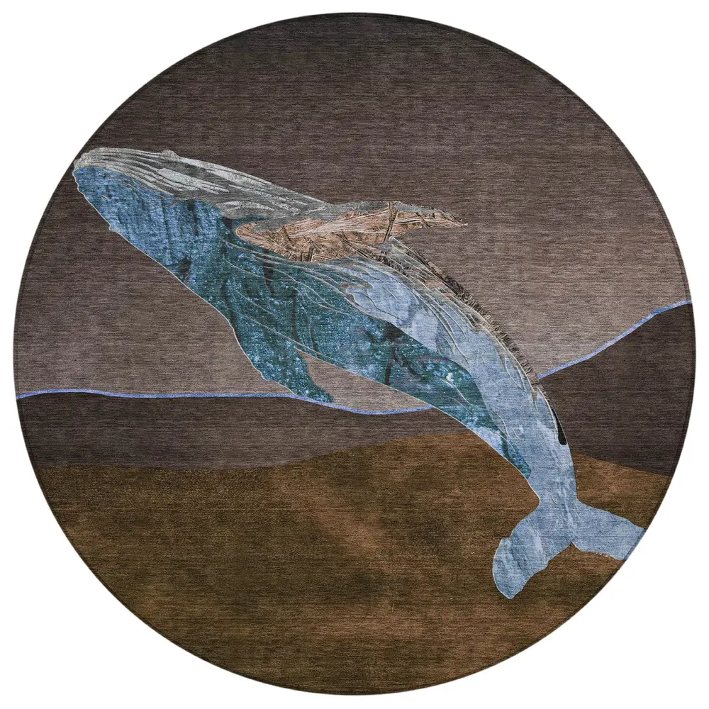 Chantille ACN2078 Brown 8' x 8' Rug