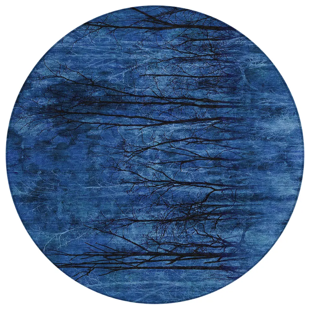 Chantille ACN2083 Blue 8' x 8' Rug