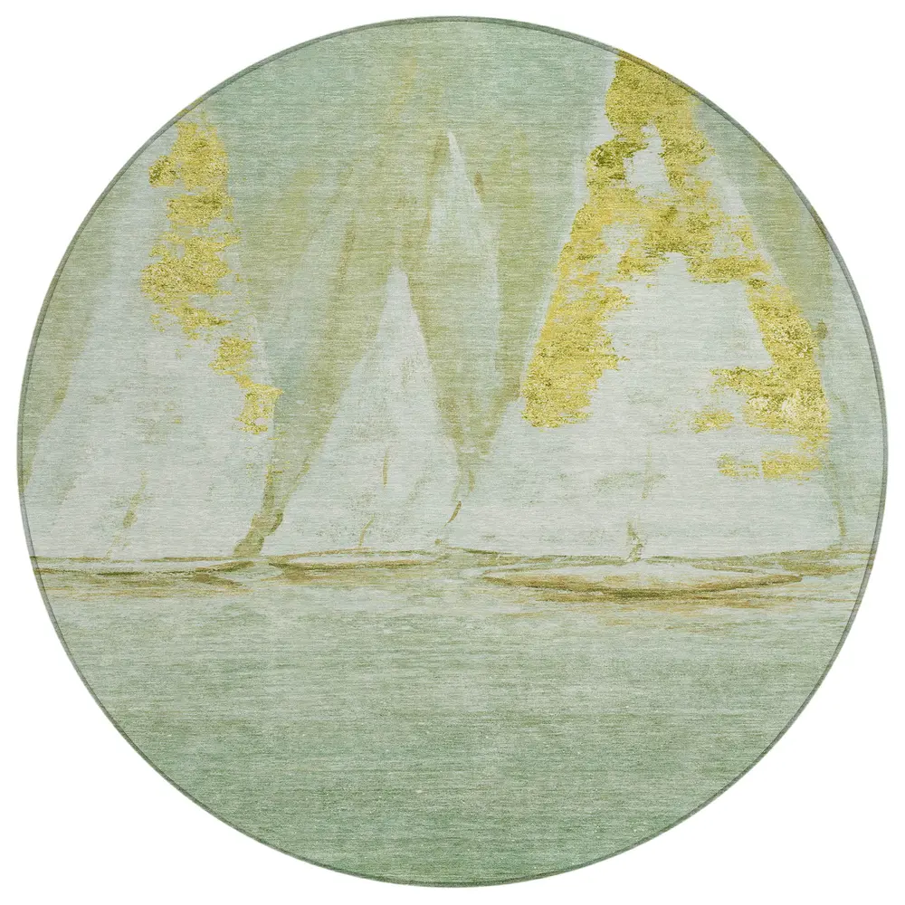 Chantille ACN2084 Green 8' x 8' Rug